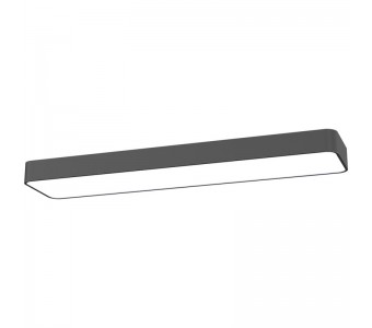 Lubinis šviestuvas SOFT LED GRAPHITE 90x20